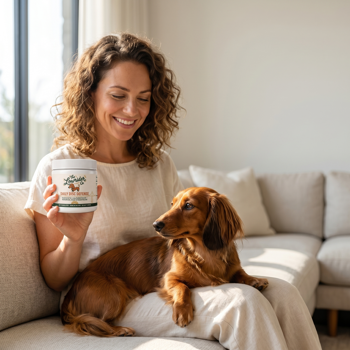 Product Title: Daily Disc Defense™ Soft Chews — Formulated for CDDY/CDPA Breeds